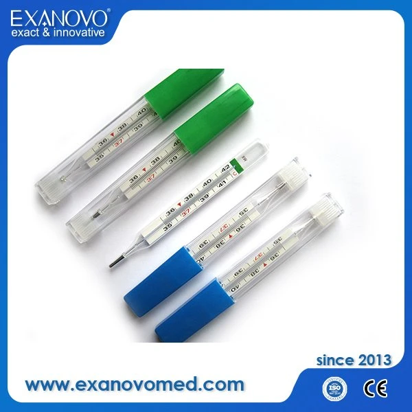 Kvicksilverfri glastermometer